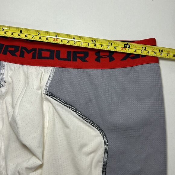 Under Armour Baseball Compression Girdle Shorts Size Youth Large Heat Gear - Picture 4 of 5